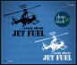 Preview: nc23_Piloten T-Shirt Bo 105  crazy about jet fuel Hubschrauber T-Shirt